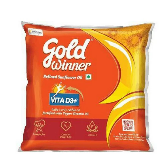 GOLD WINNER SUNFLOWER OIL 500ML