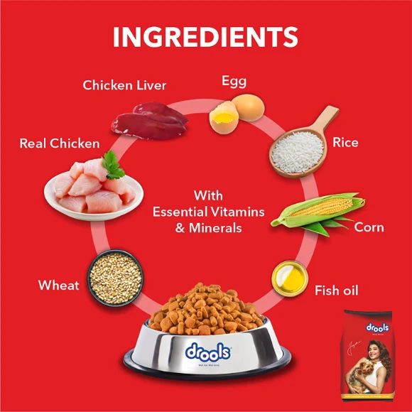 DROOLS PUPPY CHICKEN AND EGG 400G