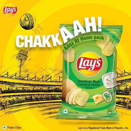 Lays Lay's American Style ,Cream & Onion 52g