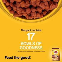 Pedigree Meat & Rice, For Adult Dogs - 1.2 Kg