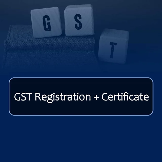 GST REGISTRATION & CERTIFICATE