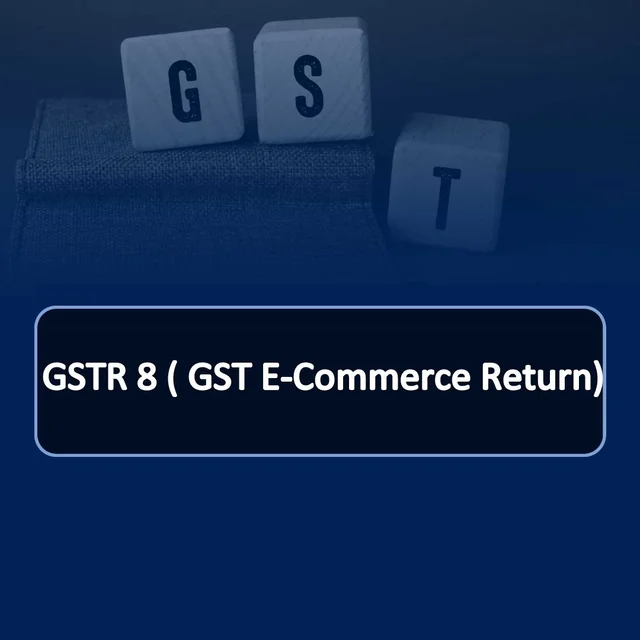 GST E-Commerce Return( GSTR8)