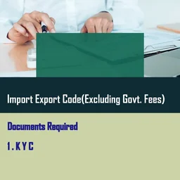 Import Export Code(Excluding Govt. Fees) - https://forms.gle/PoDYzpTMhsk22AvAA, email to eprecust@gmail.com