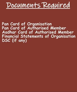 ITR-7 (Income Tax Return for Trust Society or Section 8 Company) - https://forms.gle/PoDYzpTMhsk22AvAA, email to eprecust@gmail.com