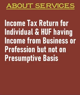 ITR-3 (For Individuals & HUF Having Income from Business of Profession) - https://forms.gle/PoDYzpTMhsk22AvAA, mail to eprecust@gmail.com