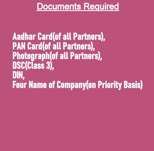 Private Limited Company(Excluding Goverment fees) - https://forms.gle/PoDYzpTMhsk22AvAA, email to eprecust@gmail.com