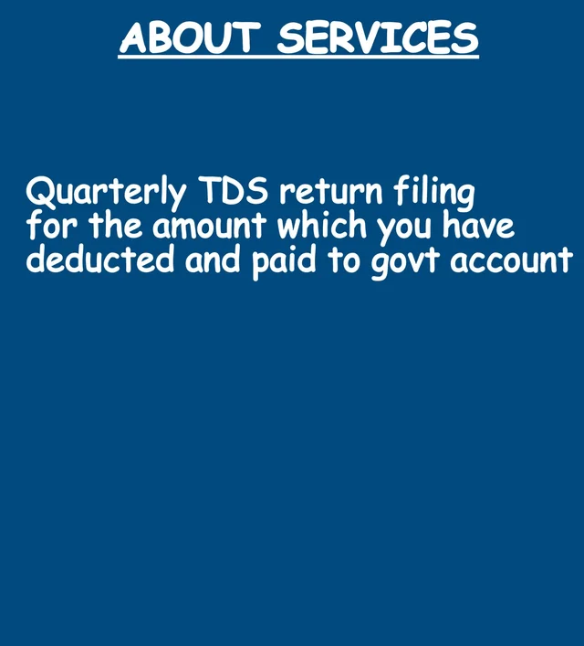 TDS Return (Quarterly) - https://forms.gle/PoDYzpTMhsk22AvAA, email to eprecust@gmail.com