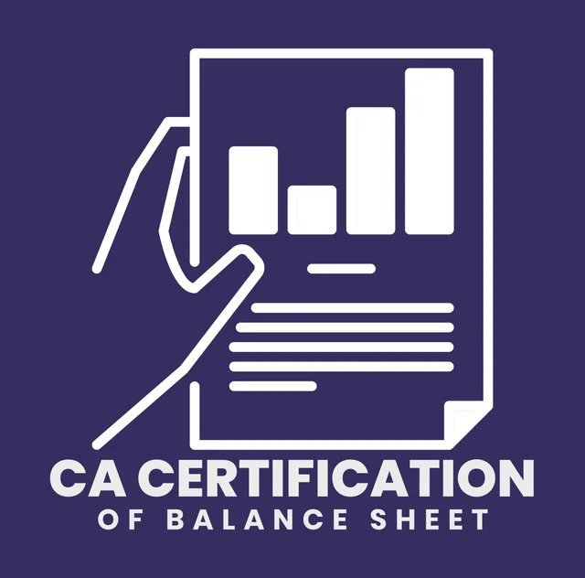 CA Certification Balance Sheet 10 Lakh