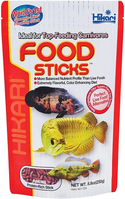 Hikari food sticks ideal for tropical fish - 57 GM