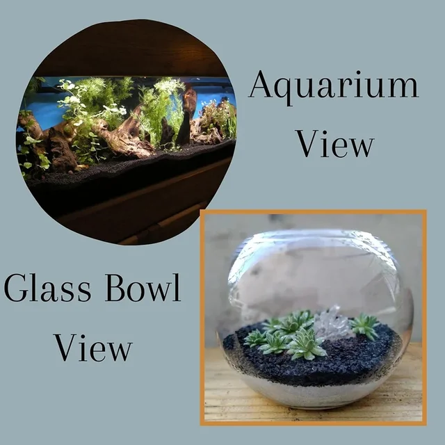 25 KG Black Color Sugar Size Sand For Decor Aquarium, Terrarium, Garden Pot etc. - 25 Kg, Black