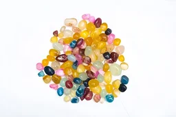 Glass Stone for Aquariums, Fireplace, Firepit Glass for Indoor and Outdoor, Vase Filler, Hydroponics Plants, Home Decor and DIY Craft - 10 Kg