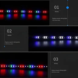 T8 Aquarium Light Discolour|Waterproof|Changeable Colour - 76.5 Cm/D-1000