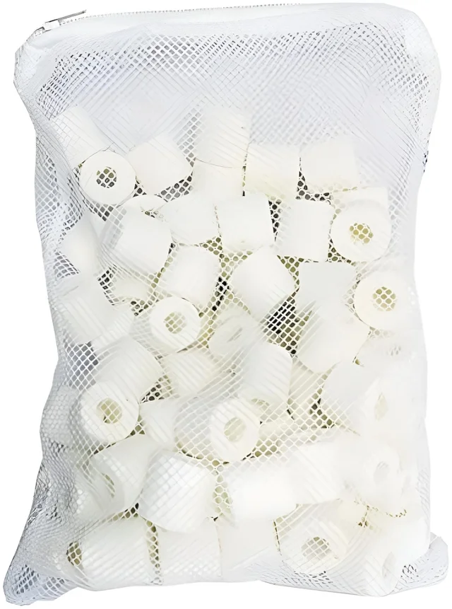 Ceramic Ring For Aquarium Filter Media Use|With Bag - 250 Gm