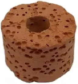 Red Ceramic Ring For Aquarium Filter Media Use - 250 Gm