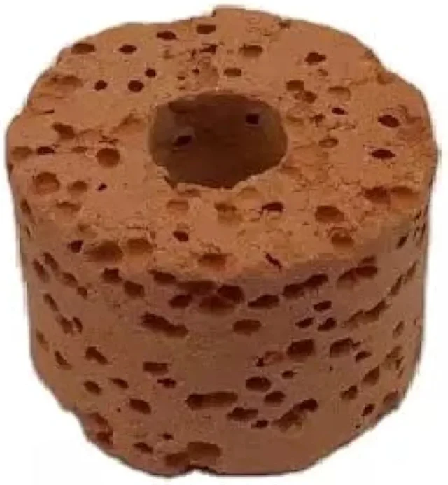 Red Ceramic Ring For Aquarium Filter Media Use - 250 Gm