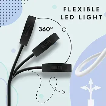 Multicolor RGB Clip Light| Round Shape - 6.4 Inch