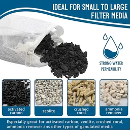 Media Bag Filter Mesh Bag | 7 Inch | 5 Bags| Filter Media Bag - 7 inch, 5 Bags