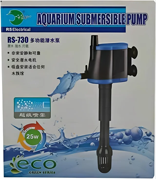 RS Electrical 730 Aquarium Submersible 25W 1500L/H Power Head for RS Electrical Tanks | RS Top Filters (MEDIUM) - RS-730, 25W