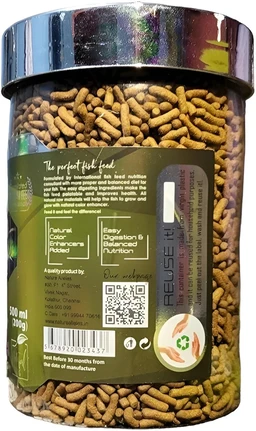 WA AROWANA NUTRI STICKS | FOOD FOR AROWANA FISH | 200GM/500ML - 200 GM