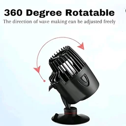 SOBO Aquarium Wave Maker Pump – SOBO WP 400M 3000 L/h High Flow Circulation Pump (6W, Silent Operation) for Freshwater & Marine Tanks - WP 400M