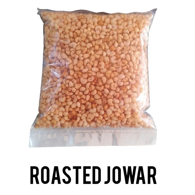 Santushti namkeen Roasted Jowar puffs, 90 gms, namkeen tomato flavour