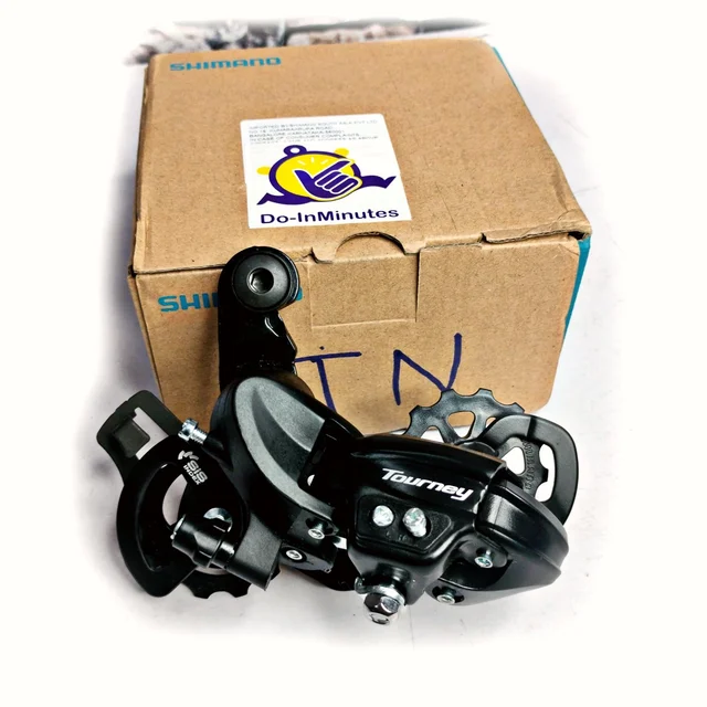 Shimano Tourney Rear Derailleur 6/7 With Gear Cable Housing And Gear Cable Inner Wire