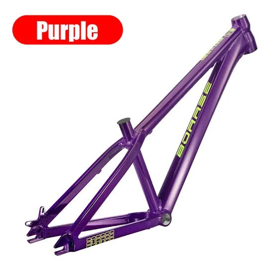 BOARSE 6.0 26inch MTB Bike Frame Professional DJ BMX Frame Aluminum Alloy Baking Finish Colorful Frame