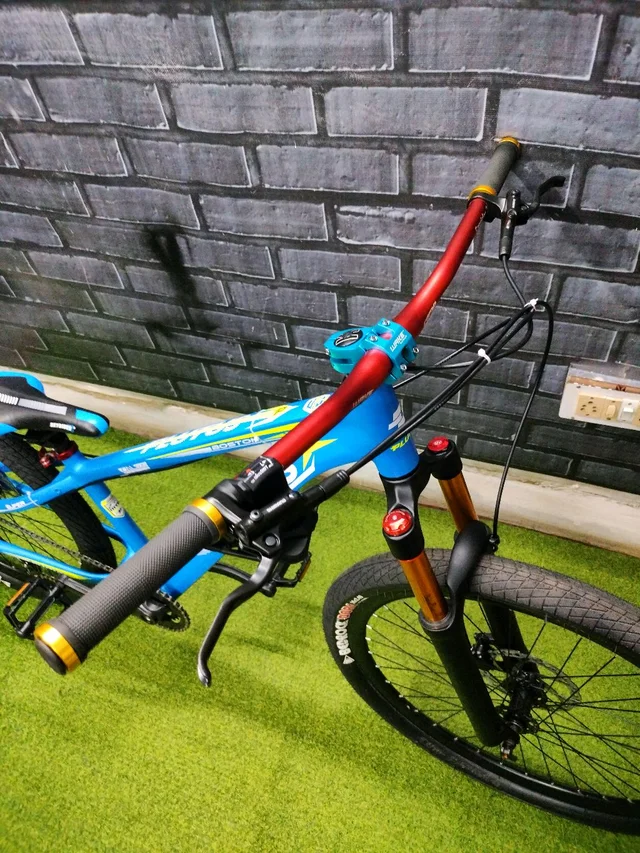 Plutus Boston Cycle with Hydraulic Brake And Air Suspension Modification