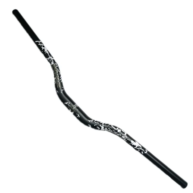 WAKE RISER Aluminum Alloy MTB Handlebar Mountain Bike Handle Bar Bicycle Cycling 780MM Anodized Handlebar