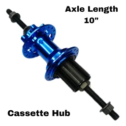 Cassette sound hub 36 Holes custom build for loud noise Inbuild 10' axle company fitted.