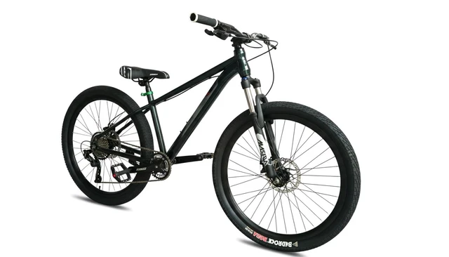 Custom Build MTB Stunt Cycle With Shimano Dual Hydraulic Disc Brake And Zoom Macera Suspension Fork 26" Wheel Size 14" Down Frame 1 X 10 Speed Shimano Group Set.