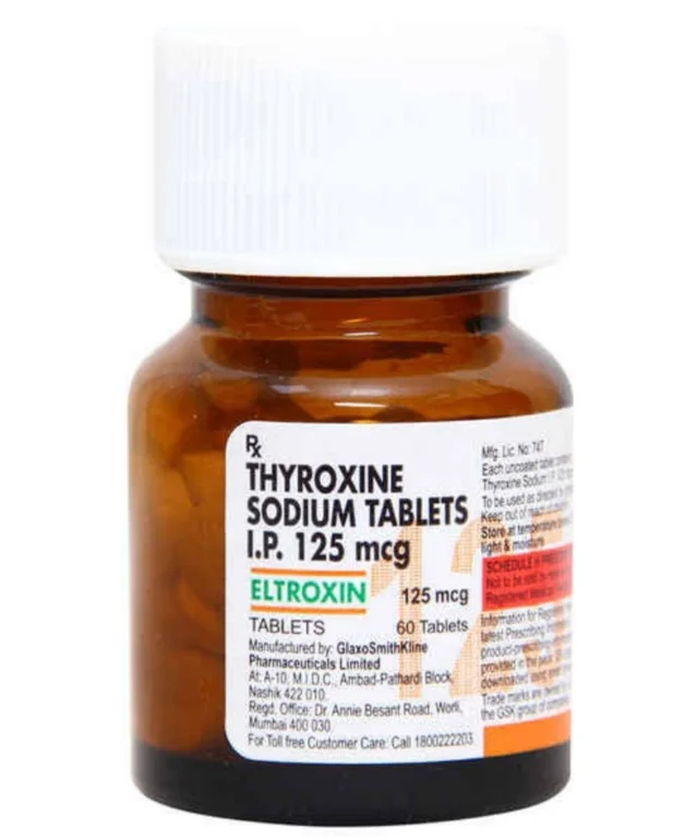 Eltroxin 125mcg Tablet - Prescription Required