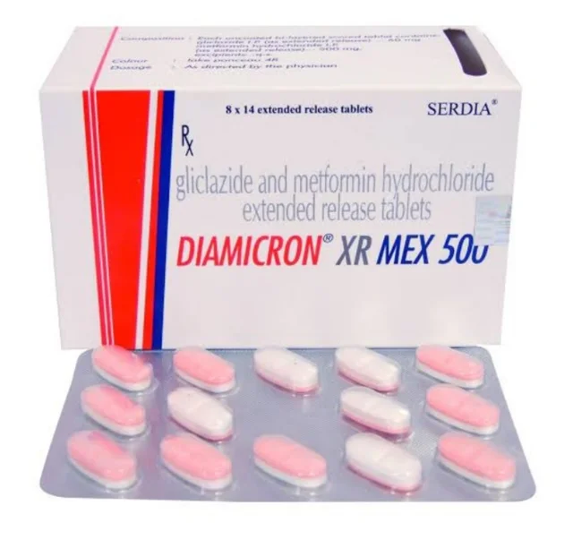 DIAMICRON XR MEX 500mg Tablet 15's