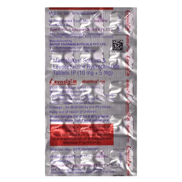 Levosiz-M Tablet - Prescription Required