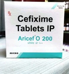 Aricef O 200mg Tablet - Prescription Requited
