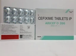 Aricef O 200mg Tablet - Prescription Requited