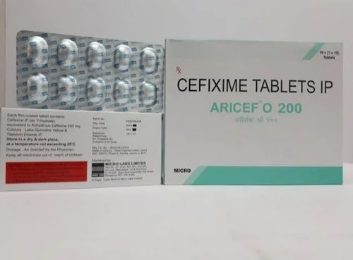 Aricef O 200mg Tablet - Prescription Requited