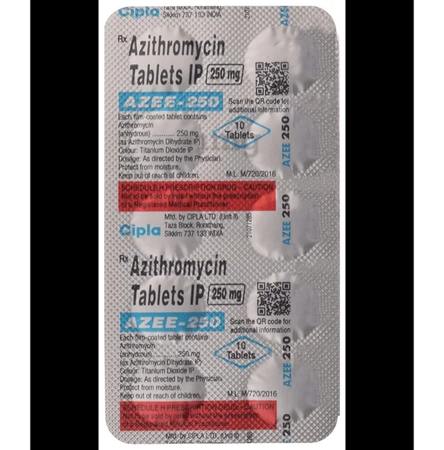 Azee 250 Tablet - Prescription Required