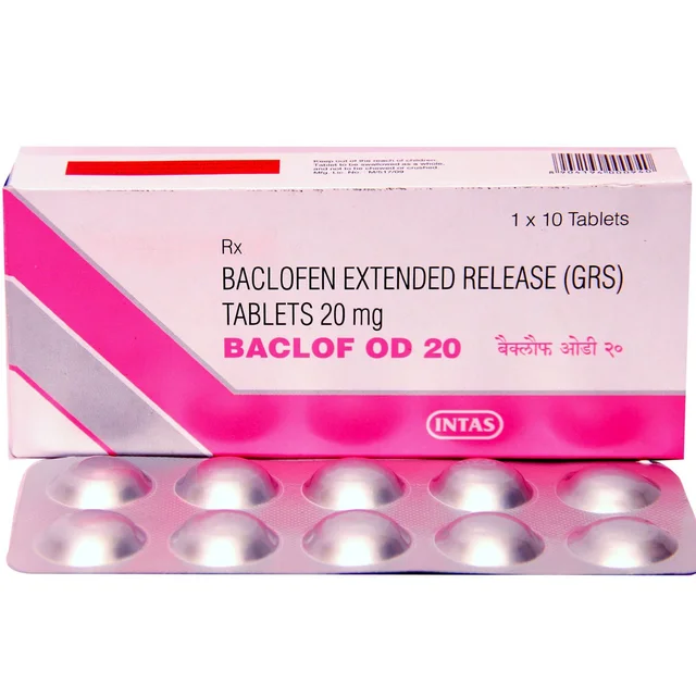 Baclof OD 20 Tablet - Prescription Required