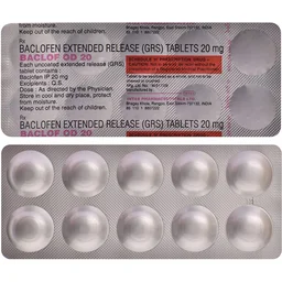 Baclof OD 20 Tablet - Prescription Required