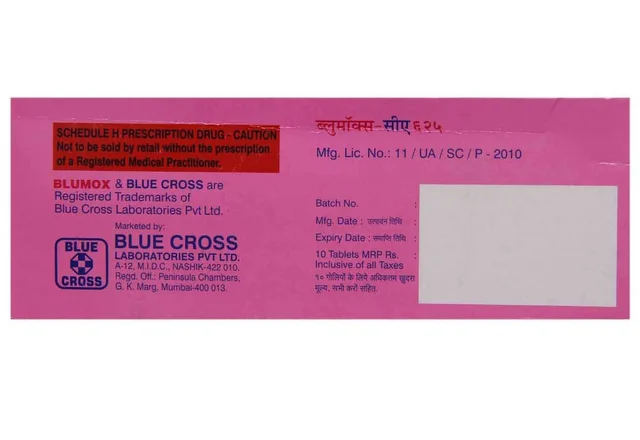Blumox-CA 500mg/125mg Tablet - Prescription Required