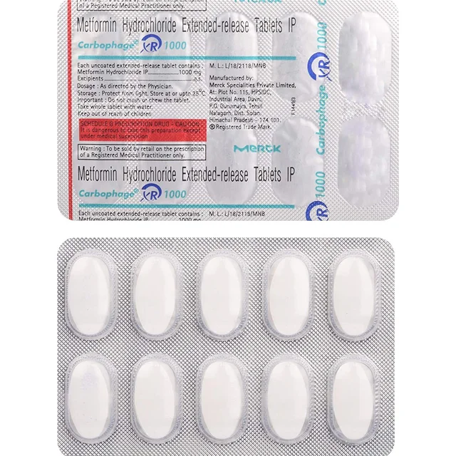 Carbophage XR 1000 Tablet - Prescription Required