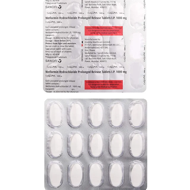 Cetapin XR 1000mg Tablet - Prescription Required