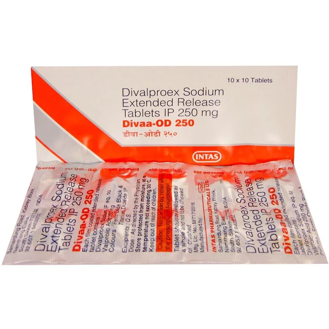 Divaa-OD 250 Tablet - Prescription Required