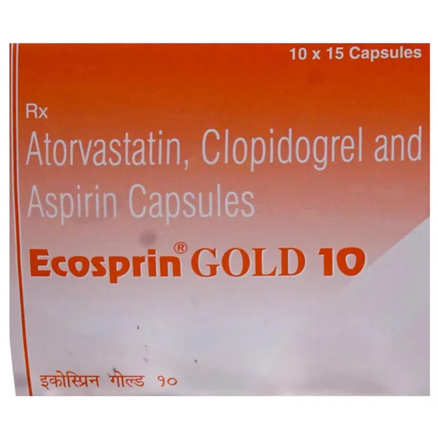 Ecosprin Gold 10 Capsule - Prescription Required