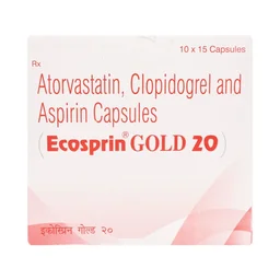 Ecosprin Gold 20 Capsule - Prescription Required
