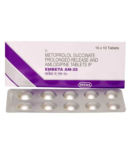 Embeta AM 25 Tablet - Prescription Required