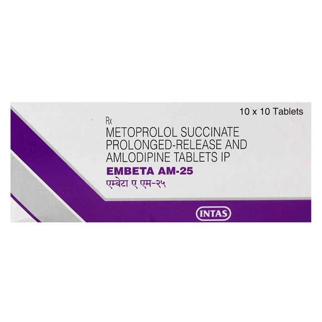 Embeta AM 25 Tablet - Prescription Required