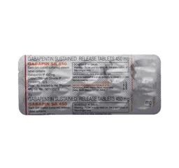 Gabapin SR 450 Tablet - Prescription Required