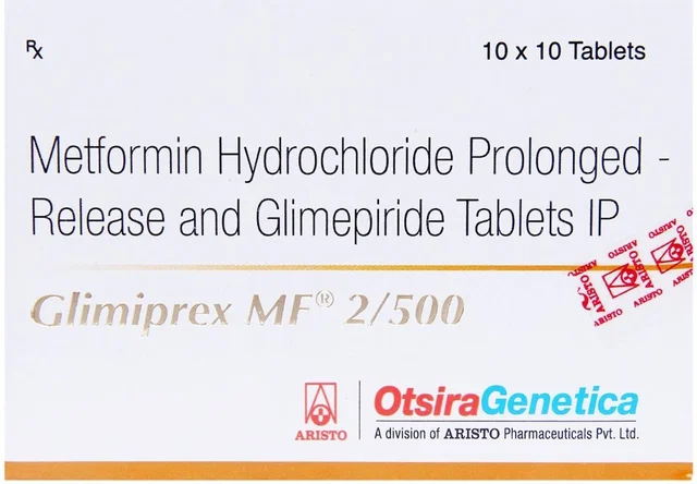 Glimiprex MF 2/500 Tablet - Prescription Required